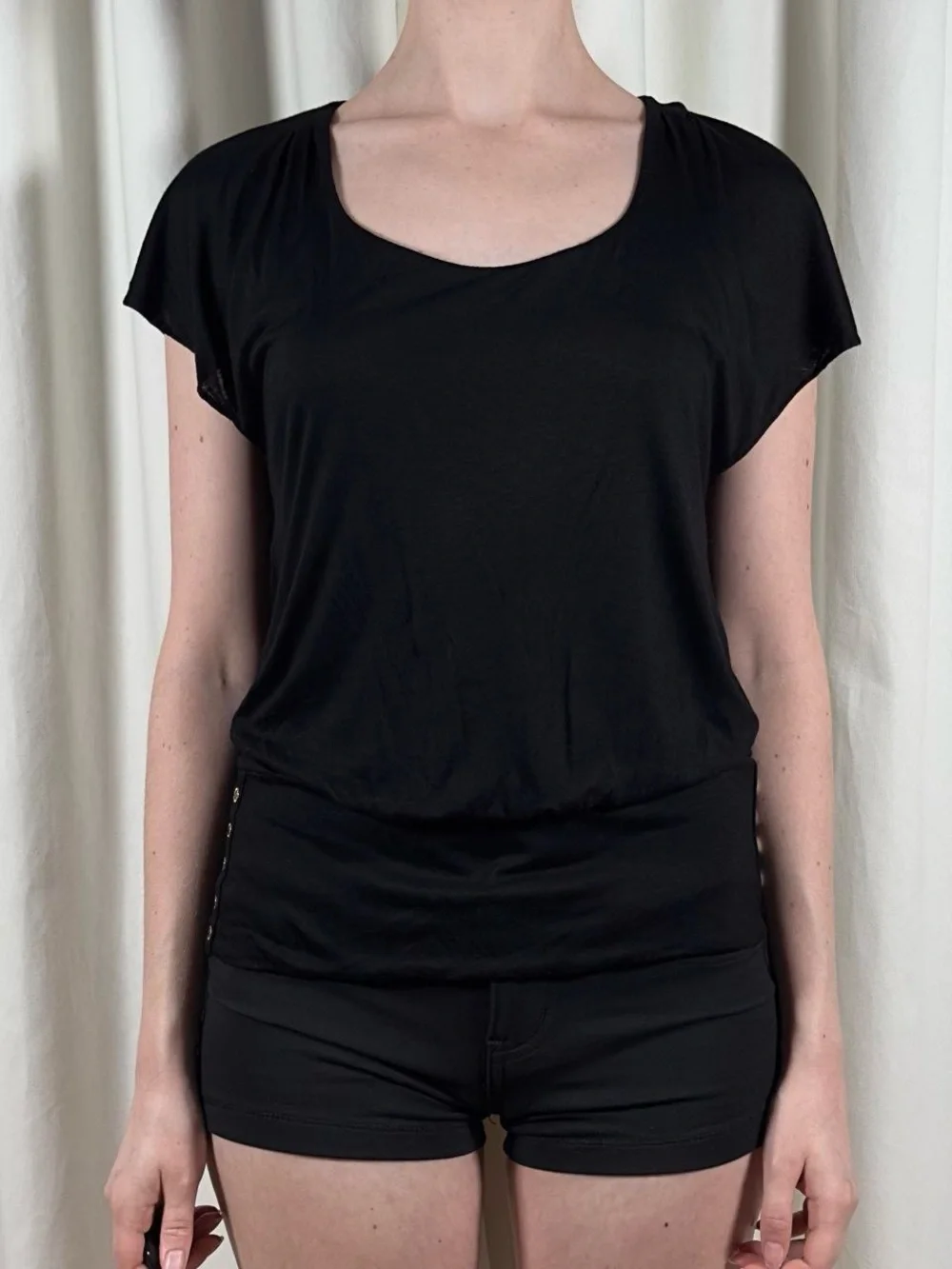 Slouchy Drapey Tee - Picture 2 of 8